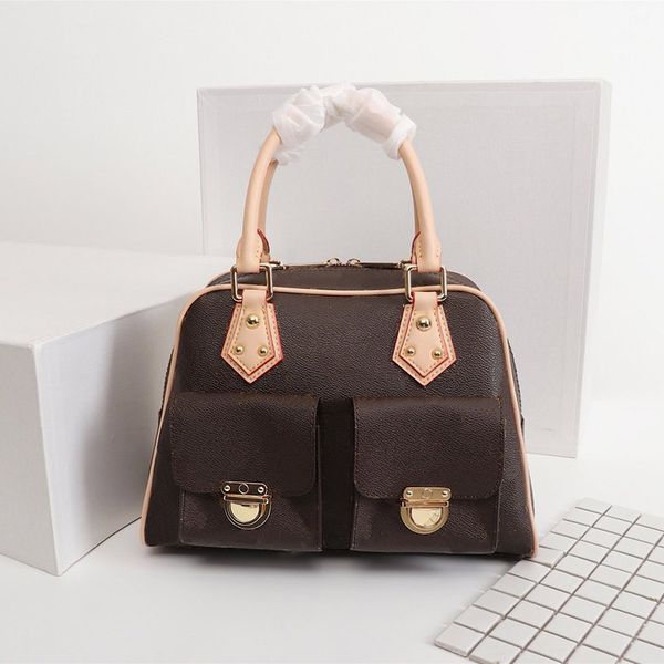 

luxury totes fashion brand women handbags new designer handbags old flower leather bags size 30*23*10cm model m51602