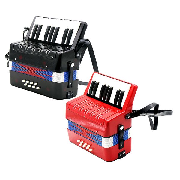 

детские аккордеон 17 ключи 8 bass музыкальный инструмент обучающие игрушки подарочные