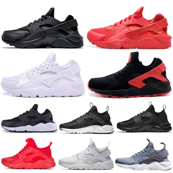 

air huarache huarache 1.0 4.0 running shoes love hate pack triple white black red purple navy huaraches women mens trainer