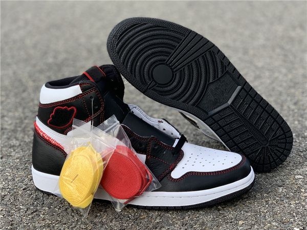 

оптовая размер 2019 новый og defiant черный белый i 1s мужчины high баскетбол обувь открытый кроссовки лучшие качества бесплатная доставка 7