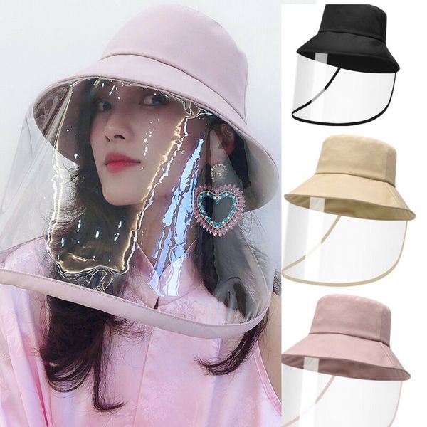 

men and women return to work protective fisherman cap protective mask /by