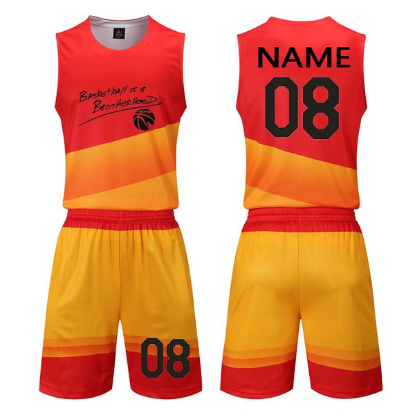 

2020 men college basketball jerseys uniforms set custom throwback jersey basketball jersey youth clothes basketball jersey diy, Black