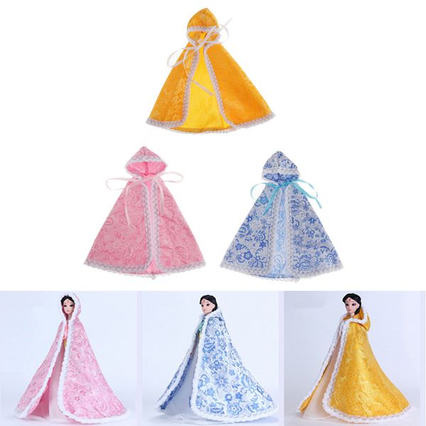 

3x cloak costume accs for 1/6 blythe dollfie ball joint dolls dress up