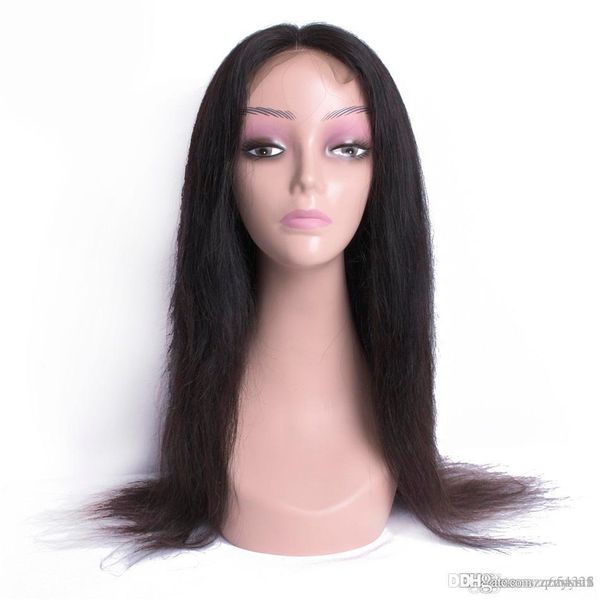 

lace front wig pre with baby hair remy brazil straight hair lace frontal hair wig female black european