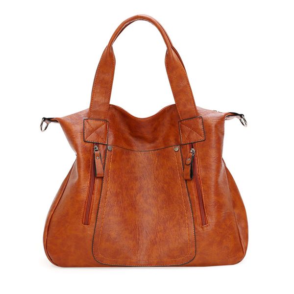 

2019 new korean version of the fashion women's bag one shoulder diagonal across pu large-capacity tote bag women handbags