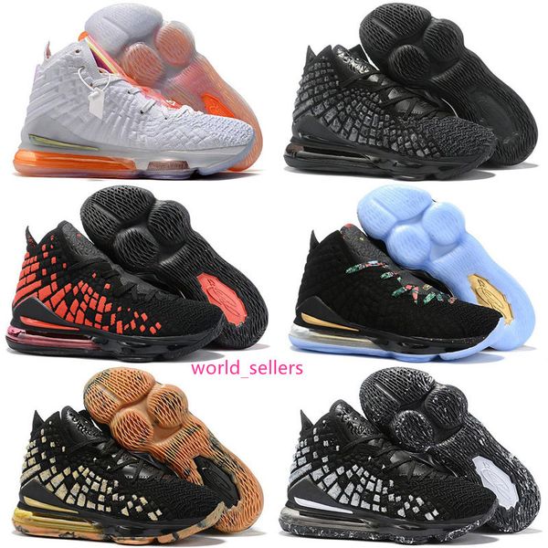 

2020 new shoes lebron xvii 17 shoes mens athletic 17s wolf grey lebron 17 size 36-46