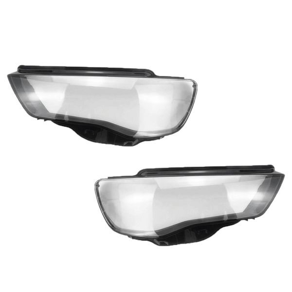 

car clear headlight lens cover replacement headlight shell cover for- a3 2013-2016