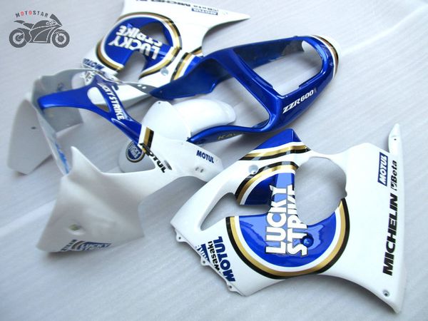 

customize injection fairings set for kawasaki zzr600 2005 2006 2008 zzr 600 05 06 07 08 motorcycle lucky strike chinese fairing kits