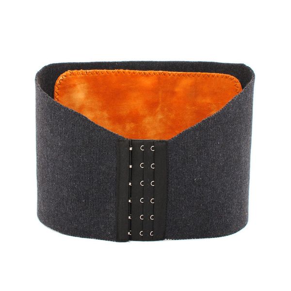 

1pc waistband зимняя шерсть кашемир спорт сгущает регулируемый пояс protect brace желудок содействие иммунитет метаболизм талии поддержки, Black;gray