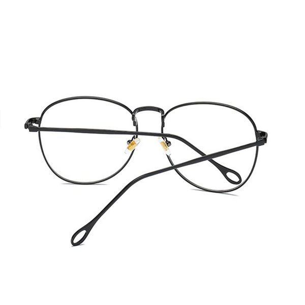 Occhiali da sole trasparenti all'ingrosso per le donne Occhiali da vista rotondi semplici Montature per occhiali da sole Design di alta qualità Uv400 Vendita di spedizione gratuita