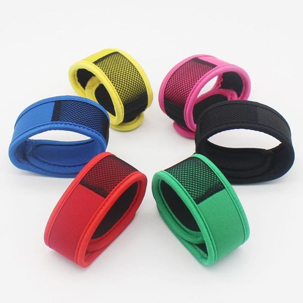 

anti mosquito bracelet for outdoor sports children anti mosquito wrist strap, Black;red