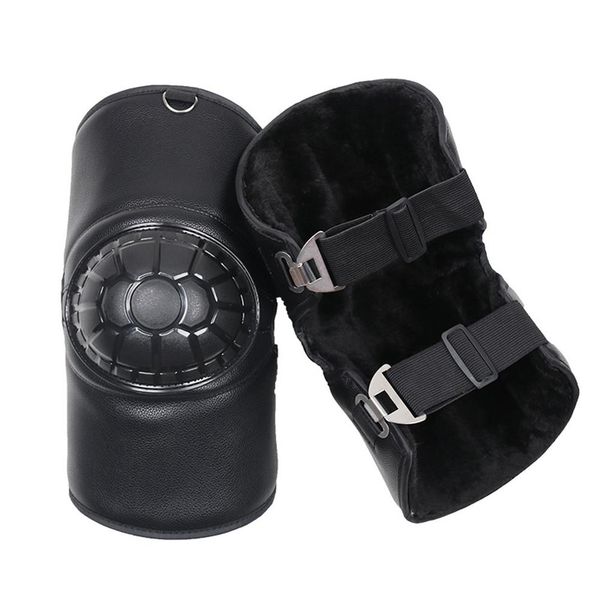 

electric car motorcycle warm shatter-resistant knee pads thick motorcycle windproof cold leggings riding protective gear motorcy