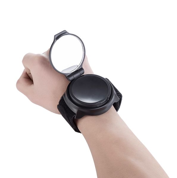 

bike wrist-mounted rear view mirror wing side folding 360 degree rotation