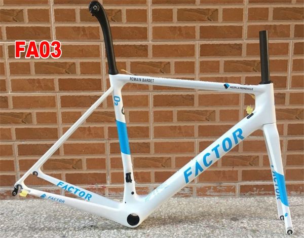 

factor carbon frame road bicycle frameset white road bike frame factory 49/52/54/56/58cm