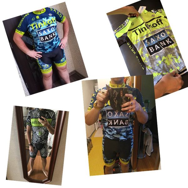 

2020 pro team men's summer anti-uv cycling jersey set breathable short sleeve mtb racing sport bike wear maillot ropa ciclismo, Black;blue