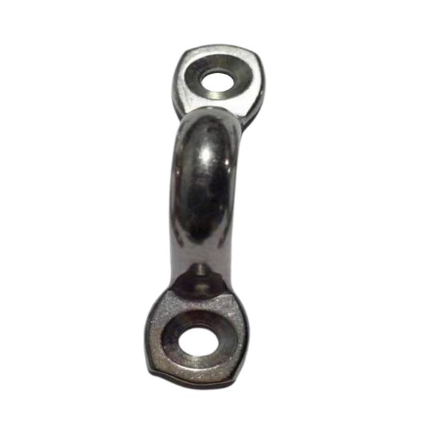 

304 stainless steel sheet pad eye lacing strap saddle clip rustproof