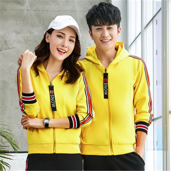 

europe cute girls women tracksuits spring autumn brand sports sets red black zip hooded hoody and long pants running play sportswear, Gray