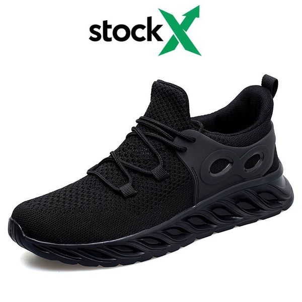 

2020 trend men women running shoes triple black white mens platform fashion trainer sports sneakers runner shoes size 39-44