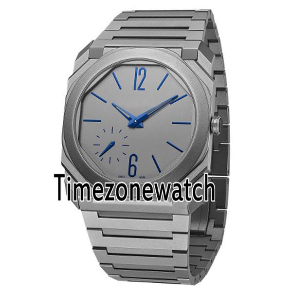 

новый otco bgo40c14ttxtauto / l 102945 42 мм титан сталь серый циферблат blue mark автоматические мужские часы часы из нержавеющей стали tim, Slivery;brown