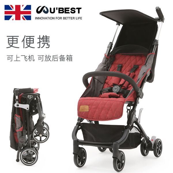 

baby stroller is ultra-light and easy to fold, easy to carry, wear-resistant and -absorbing wheels carry on the plane
