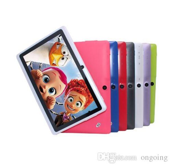 

7 inch android 4.4 simple tablet pc wifi dual camera quad core 7" tab pc battery tablets pc