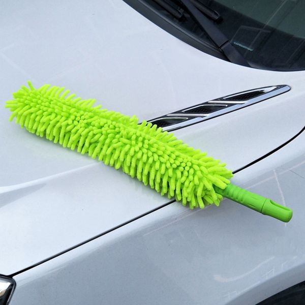 

flexible extra long soft microfiber chenille car wheel wash brush microfiber wheel cleaner car wash accessorie