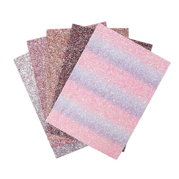 

22cm 30cm new glitter ynthetic leather fabric chunky fabric party wedding decoration diy hairbow patchwork craft material