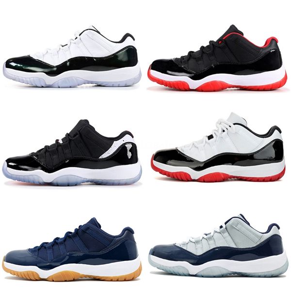 

jumpman 11s men men basketball shoes 11 mens trainers bloodline royal blue fearless bred obsidian unc black toe sports sneaker #356