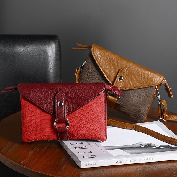 

women envelope clutch bags pu leather crossbody bags for women's sling bag lady clutches fashion wrist wallet bolsa feminina red