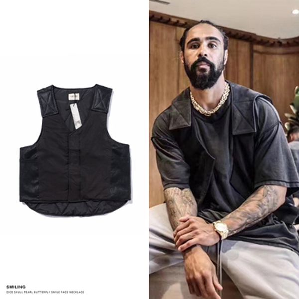 

20 late t ju tin bieber fog e ential hiphop ea on 7 men women coat ve t jacket treetwear fa hion cotton, Black;white