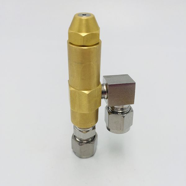 

0.5/0.8/1.0/1.5/2.0/2.5/3.0/3.5/4.0mm waste oil burner nozzle,air atomizing nozzle,fuel oil nozzle,full cone spray nozzle