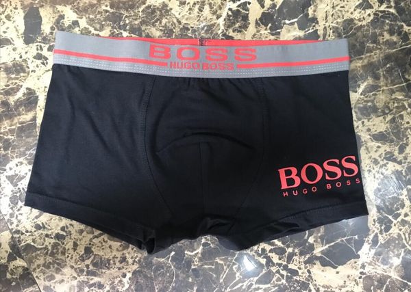 

men's underwear mens underpants solid cotton boxers underpants breathable boxer shorts men panties male underwears for men boxer lian, Black;white