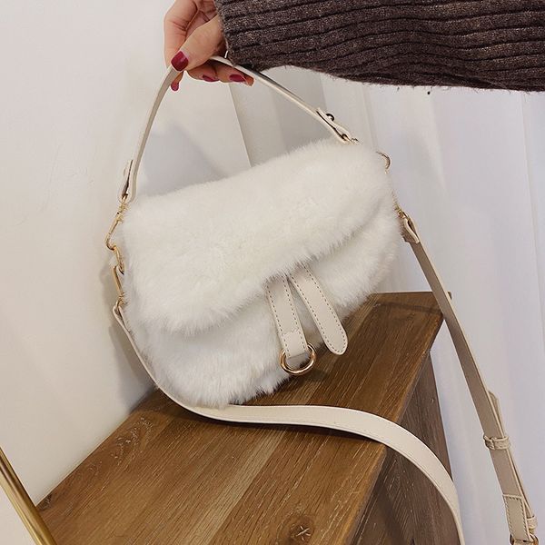 

седельная сумка женская новая французская ниша сумка на плечо милый плюш