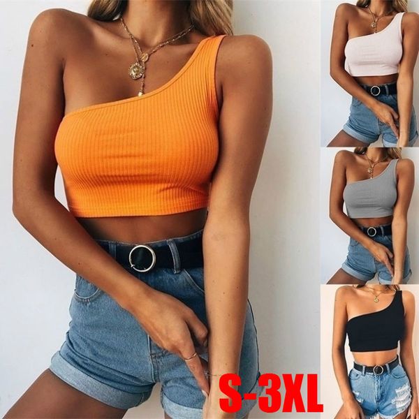 

women sport bra yoga workout vest one shoulder gym active running breathable fitness solid crop underwear for women, White;black