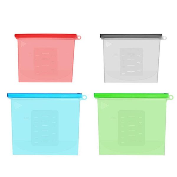 

1000ml ilicone vacuum food fre h bag wrap fridge food torage container for heating freezing microwaving dhl fa t hipping