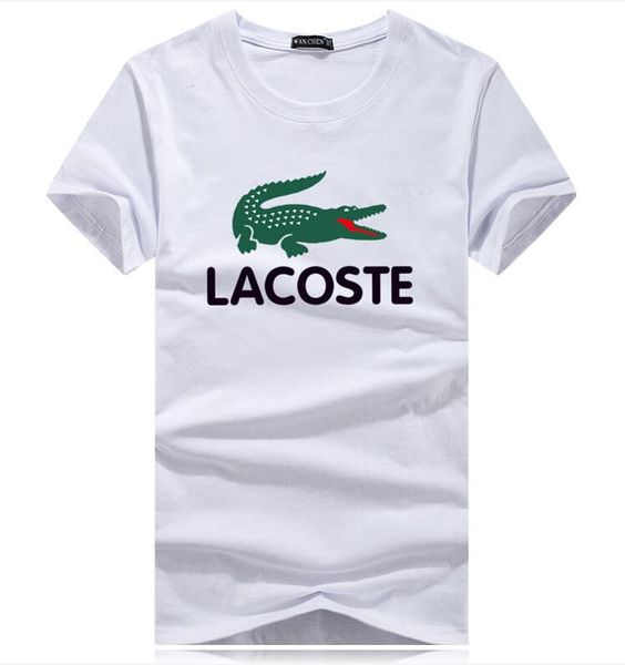 

Верхушки для 2020 летней cottoncrocodile футболки топы Tee мужские рубашки дизайнеры плюс размер S-5XL бренд спортивной одежды округлый воротник 3D дизайн