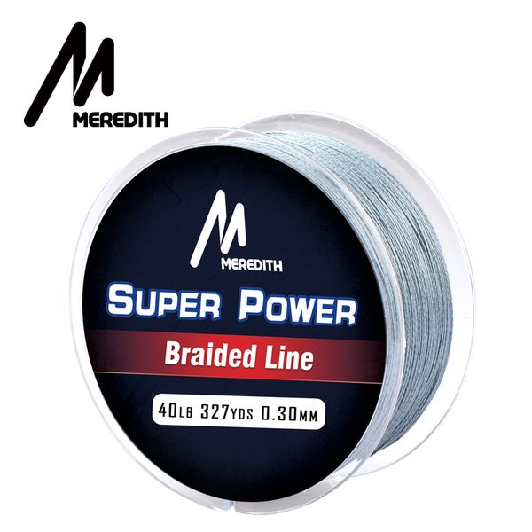 

meredith brand 4 strand braided 100m 300m 500m 1000m 10-40lb braided fishing line pe multilament braid lines lake river fishing