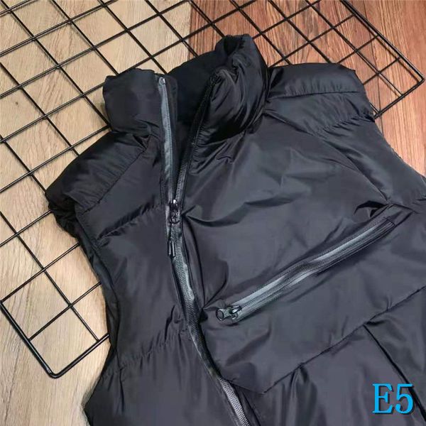 

mens designer jacket vest parkas down coat brand windbreaker for men women warm brand coat vest luxury zippers jacket thicke5, Black;brown
