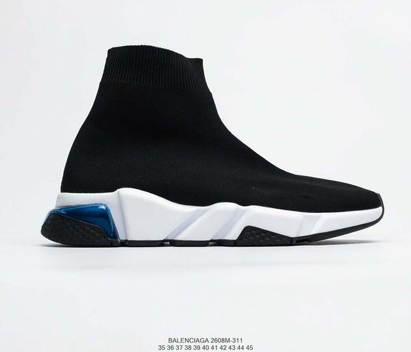 

2020 speed trainer black sneakers men women black red casual shoes fashion socks sneaker boots shoes