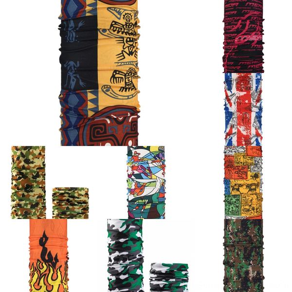 

jtsj7 233 style printed headband bandana scarf men ring multifunctional seamless face sea tube women scarf mask shipping, Black