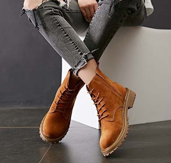 

бесплатный dhl) женские дизайнерские ботинки martin desert boot фламинго love arrow медаль 100% натуральная кожа грубого размера eu35-42 с, Black