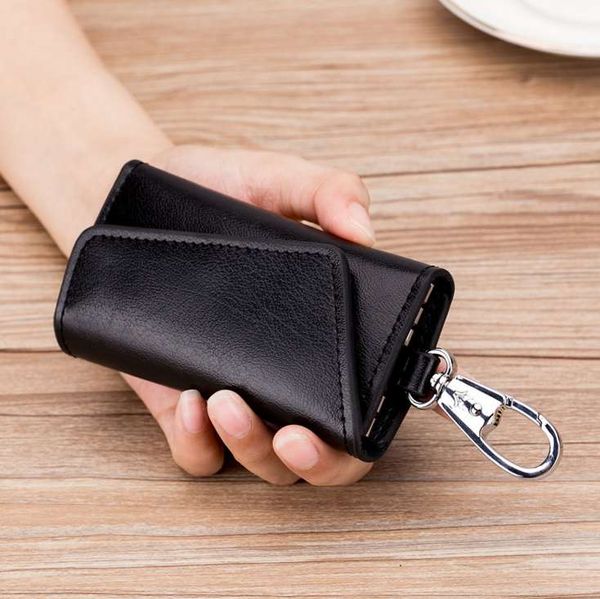 

car key case man woman designer key wallet male vintage key chain brand new housekeeper keychain new fashion, Red;blue