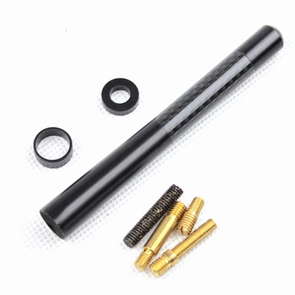 

12cm replacement accessories carbon fiber modification auto fm short signal universal car antenna gps