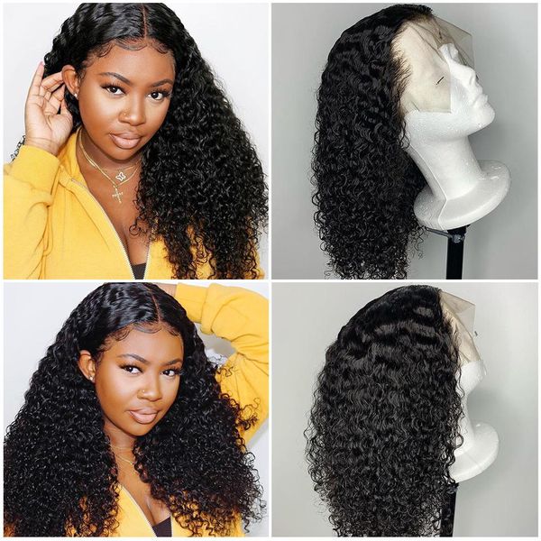 

brazilian wig curly lace front human hair wigs lace frontal wig short bob pre plucked with baby hair for black women