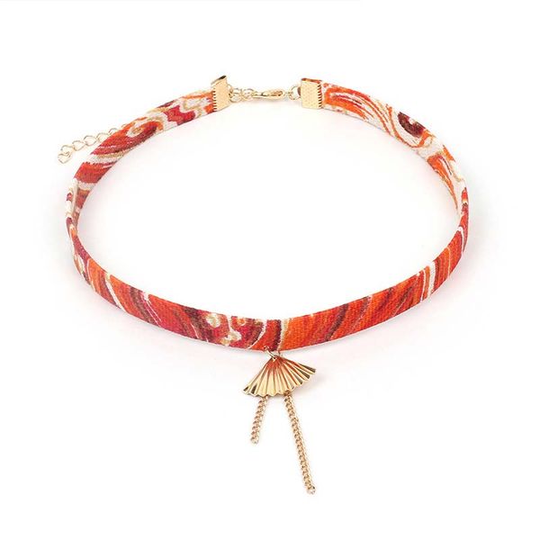 

1pc cartoon classic cat ribbon rope animal choker carp romantic cute short adjustable necklace jewelry, Golden;silver