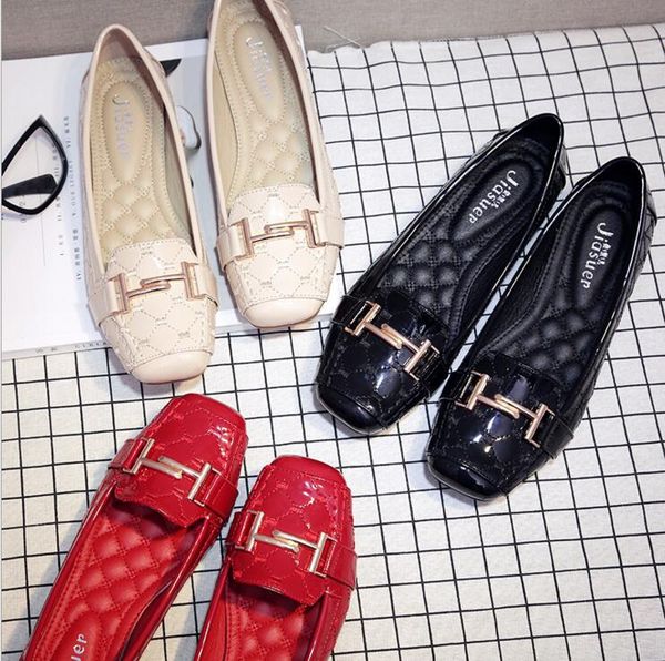

nice spring summer new women fashion comfortable shallow slip-on casual shoes flats loafers, Black