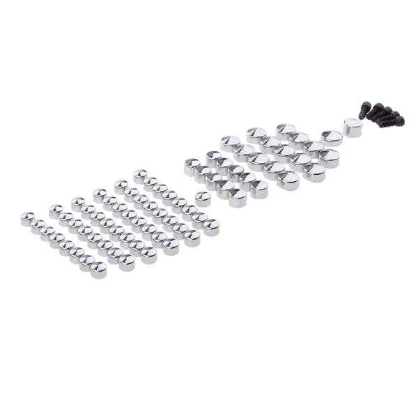 

chrome bolts ers caps set for harley softail fl fls fx fxs 2007-2013