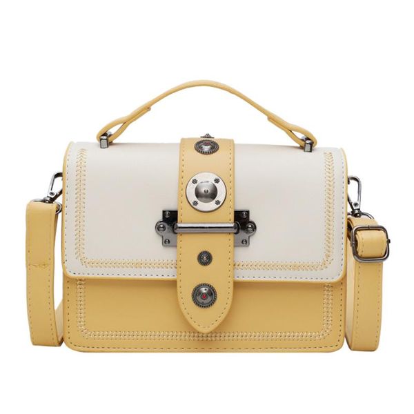 

мода женщины контрастность цвет кожа сумка мобильный телефон сумка