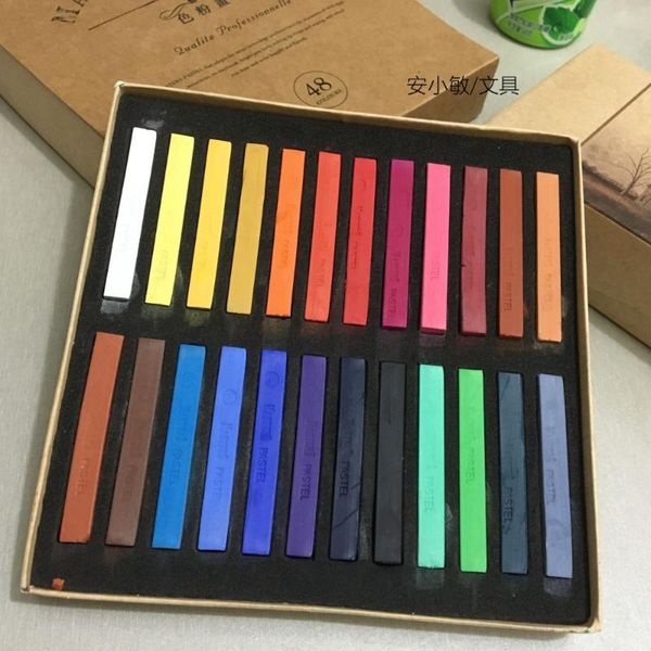 

marie's f2012 12/24/36/48 colors hight quality masters pastel diy hair dyed color chalk art drawing supplies