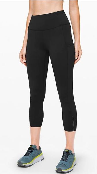 

2019 быстро и бесплатно высокой посадкой урожая второй светоотражающий Лу Atheltics брюки для йоги жесткой боковой карман спортивные упругой фитнес-леггинсы тренажерный зал тонкий брюки